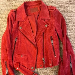 BlankNYC Suede Moto Jacket